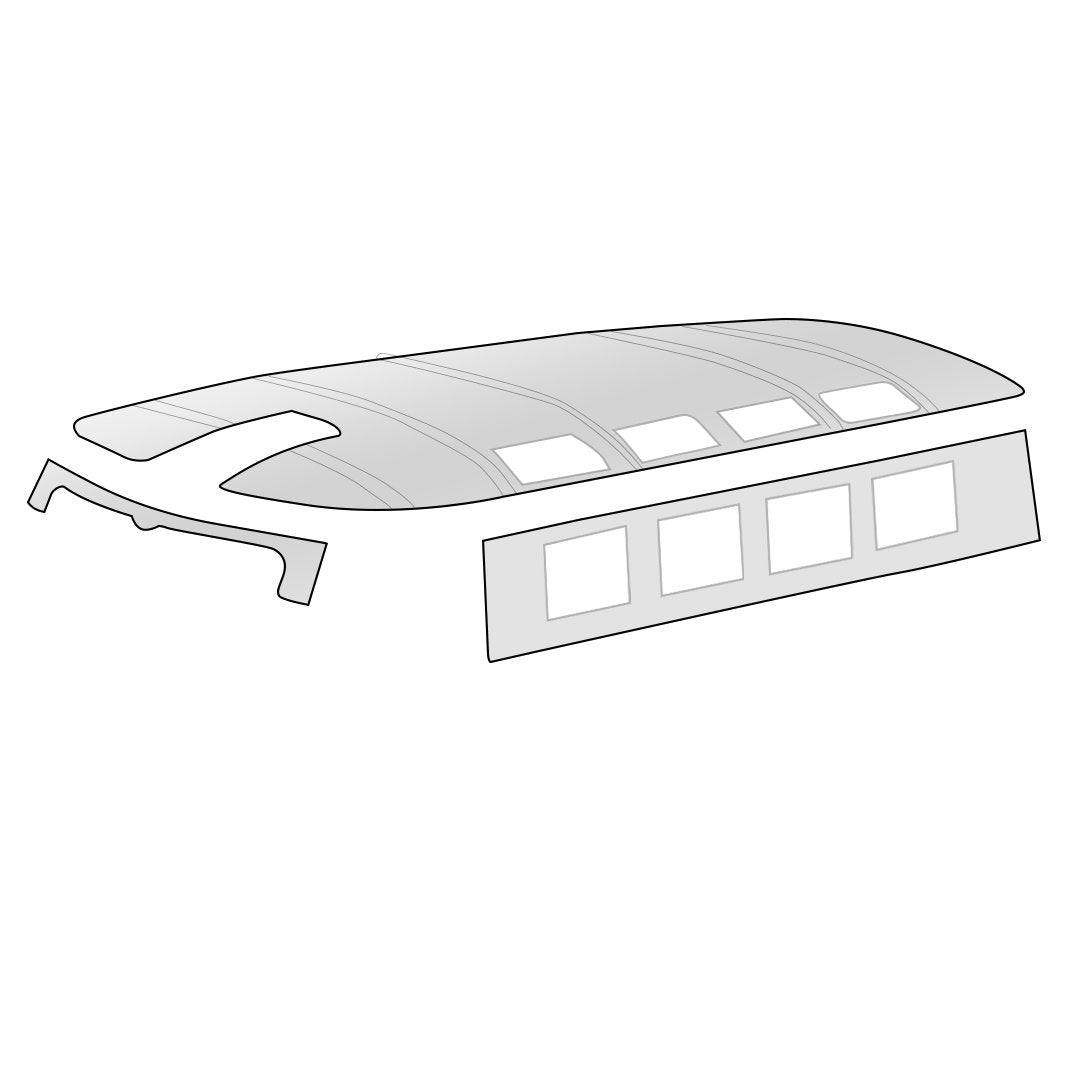 VW Headliner 1964-67 VW Bus