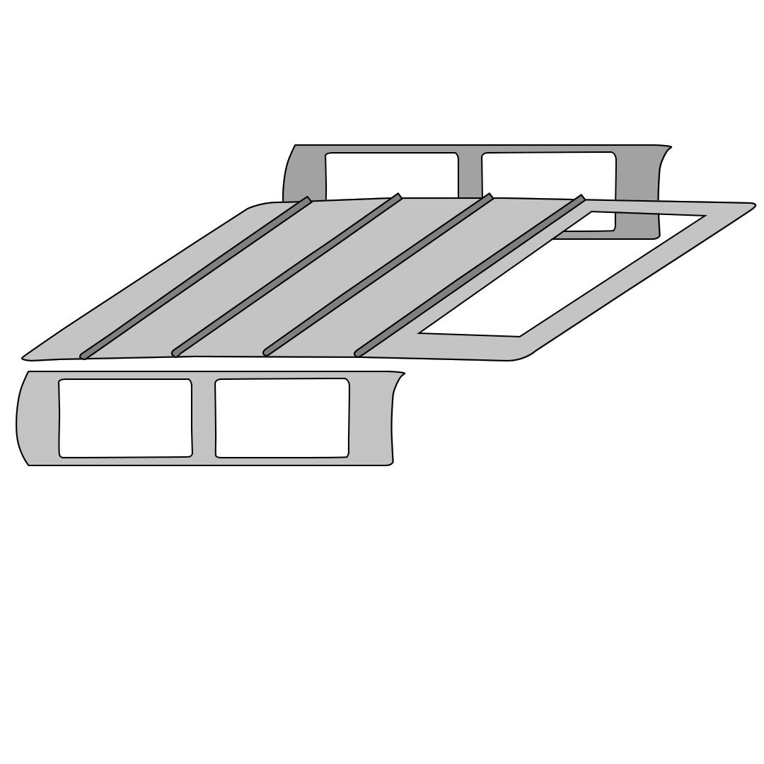 VW Headliner W/Sunroof - 1964-74 VW Squareback