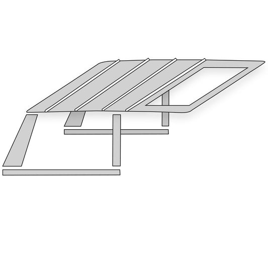 VW Headliner w/Sunroof - 1964-74 VW Notchback