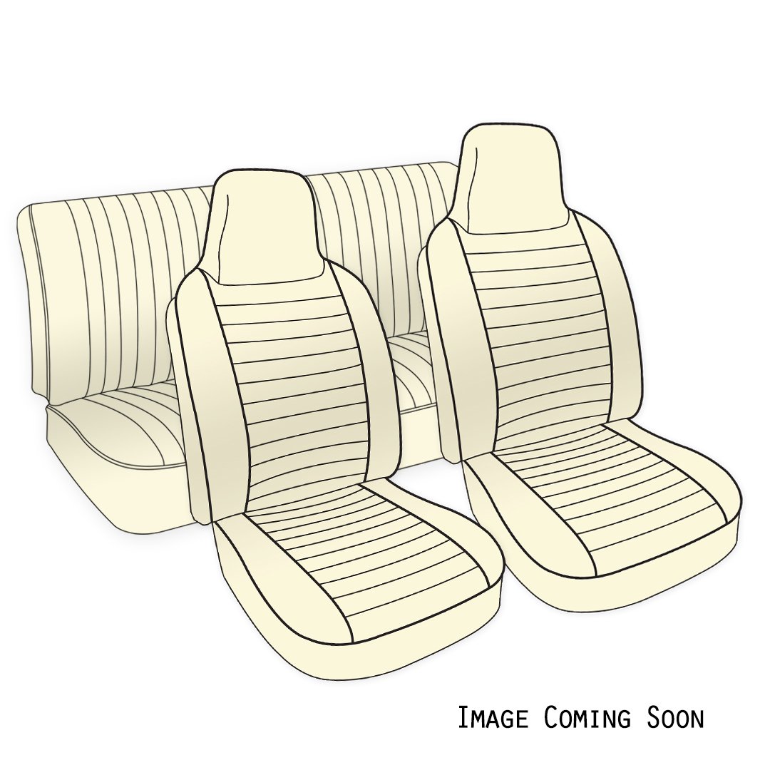 VW Original Seat Upholstery, (Fronts & Rear) 1974-76 VW Bug Convertible