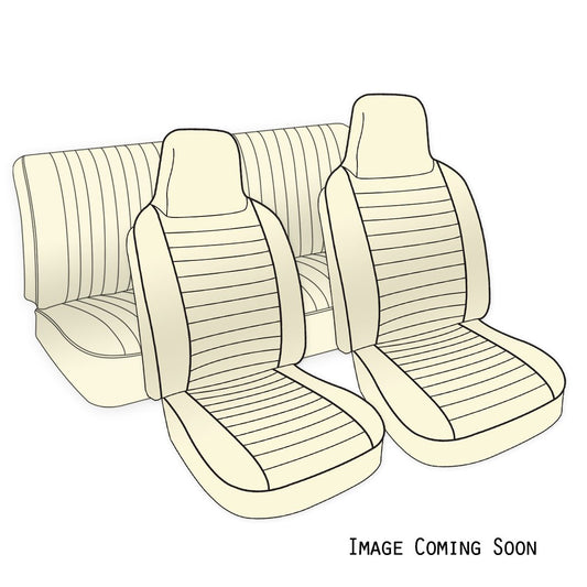 VW Original Seat Upholstery, (Fronts & Rear) 1974-76 VW Bug Sedan