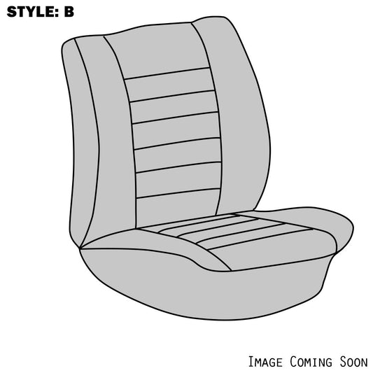 VW Seat Upholstery, (Fronts Only, Style B Low back Seat) 1975-84 VW Scirocco