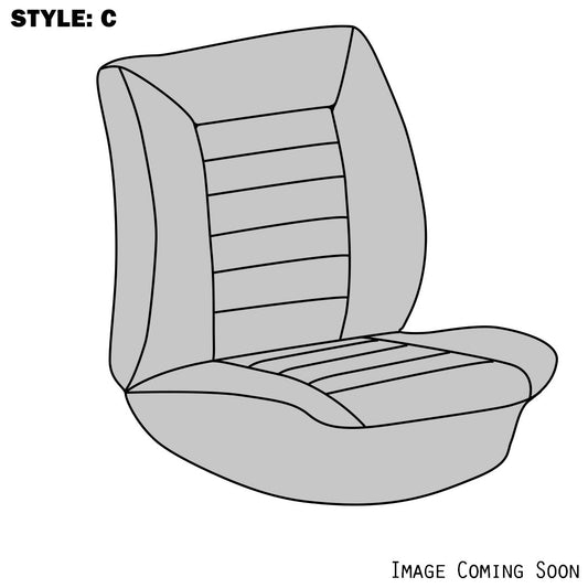 VW Seat Upholstery, (Fronts Only, Style C Low Back Seat) 1985-93 VW Golf