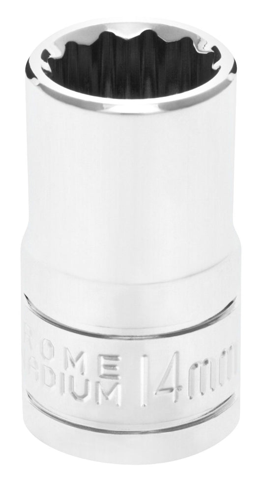 14mm SOCKET 1/2 DR, 12PT