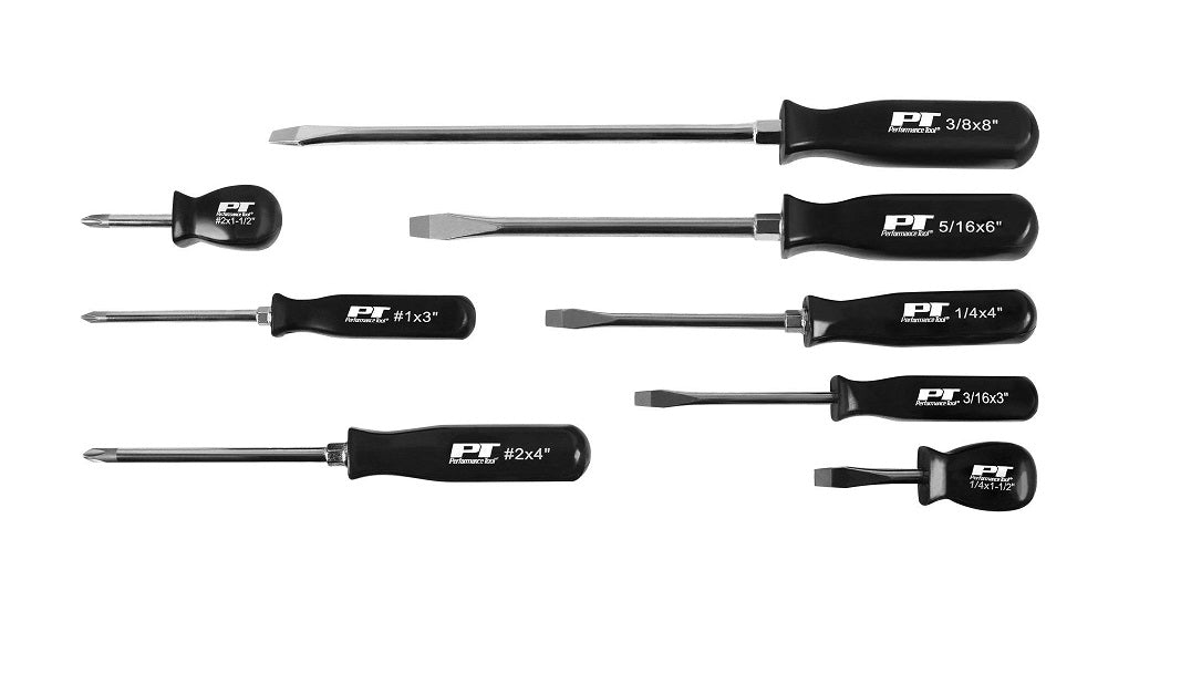8-Pc Professional Screwdriver Set