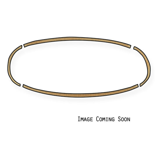 Wood Rear Body Base Tack Strip 1950-57 VW Bug Convertible