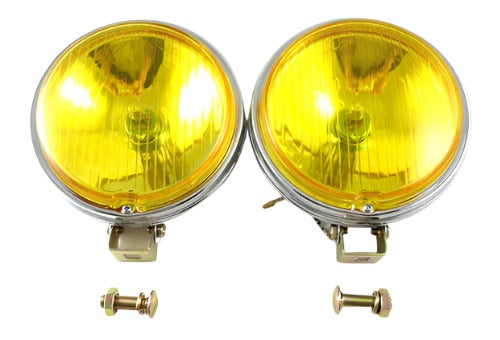 6" Amber Fog Lamps, Pair