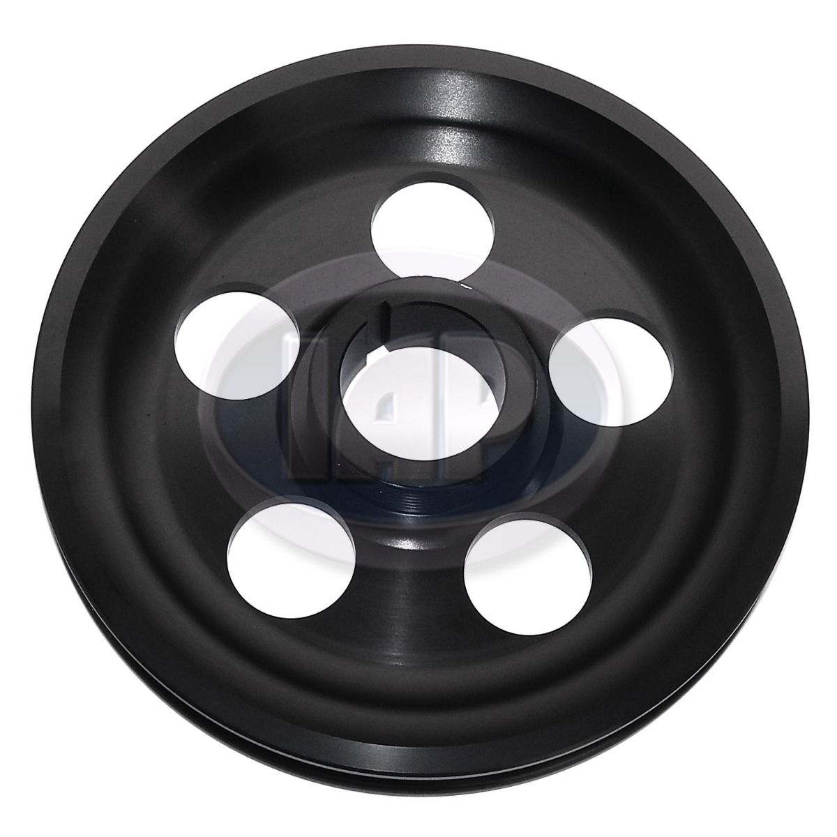 Stock Size Black Anodized Pulley 5 -Hole Degree Khultek