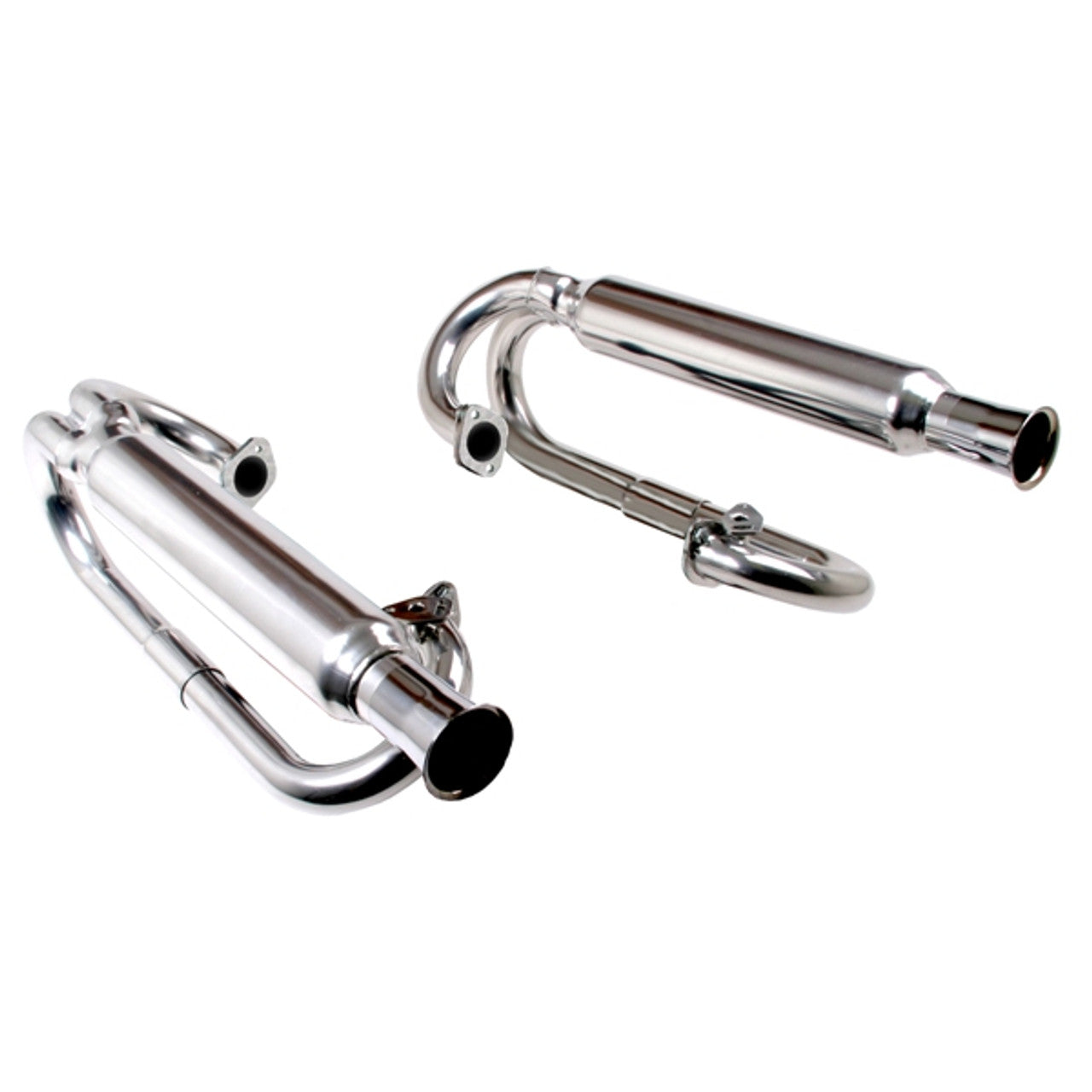 Dual Exhaust - without Heater Box, Ceramic Coated