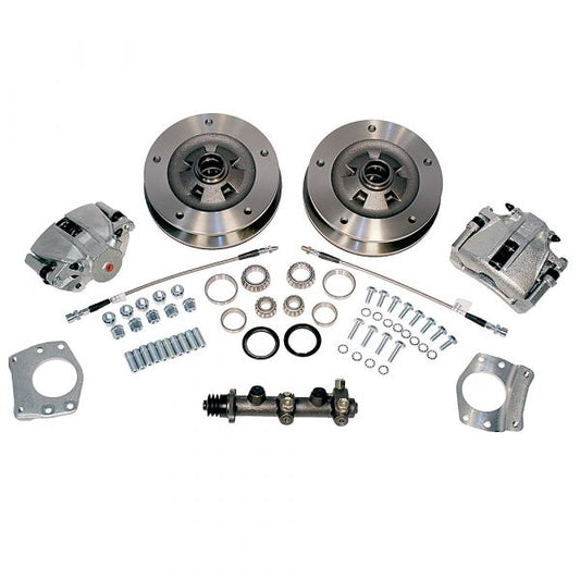 Front Disc Brake Kit, Type 2, 1968-1969 LH Drive Only