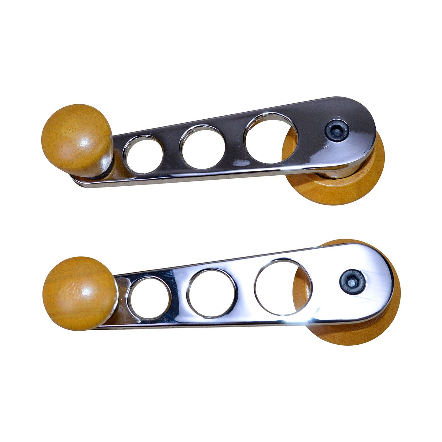 T1 68-79 Window Crank Wood Pair