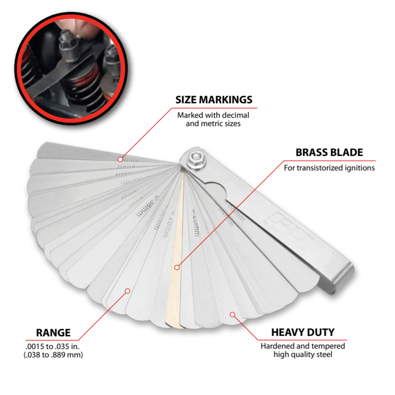 Thickness Gauge 32 Blades