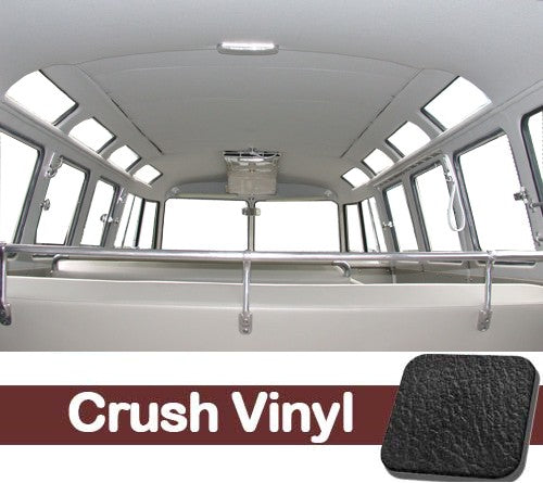 1968-1972 Bus Original Style Headliner, W/Post Mat., W/ Sunroof - Crush Vinyl