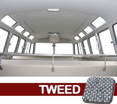 Original Style Headliner, W/Post Mat. - Tweed