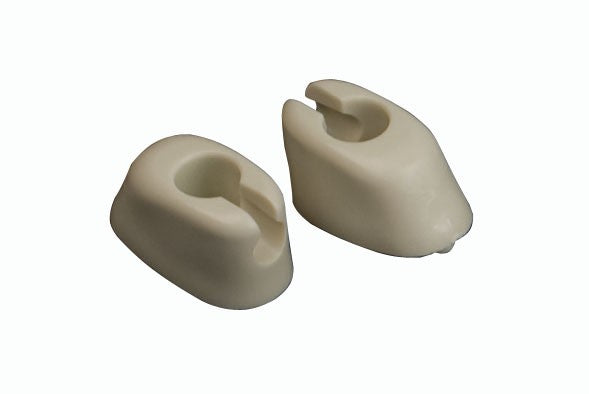 T1 65-67, T2, 68-79, Sun Visor Clips Ivory, Pair