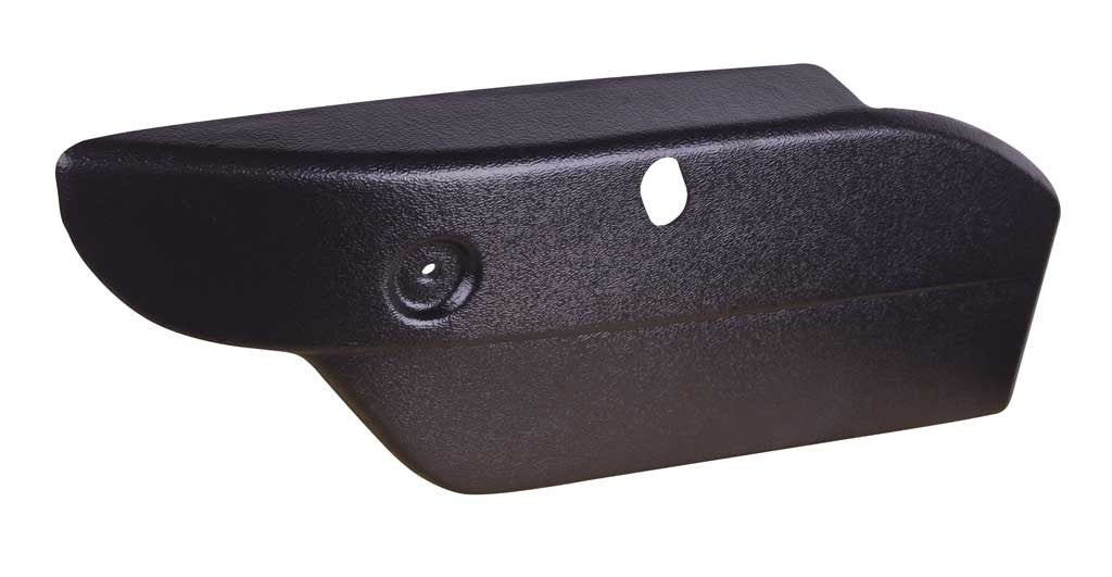 VW Plastic Seat Base Cover, (Driver Seat, Left Side) 1pc. 1973-76 VW Bug Sedan or Convertible