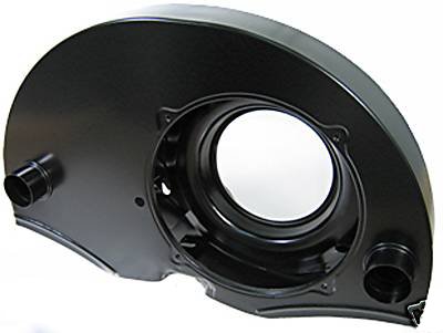 36HP Style Fan Shroud, Doghouse Oil Cooler w/Ducts Black