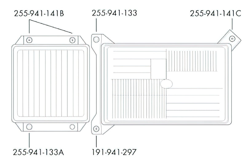 Headlight Adjuster for Lower High Beam Lens [Late Vanagon]