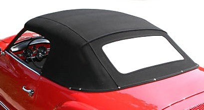 Convertible Top Cover, (W/Square Plastic Window) - Haartz Supreme Pinpoint Vinyl