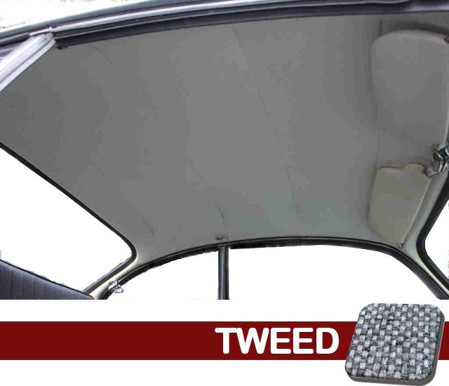 Original Style Headliner, W/Post Mat. - Tweed