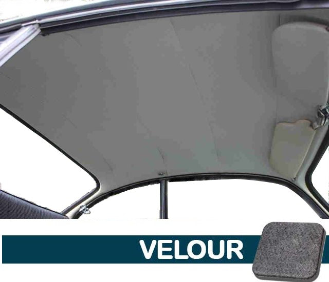 Original Style Headliner, W/Post Mat. - Velour