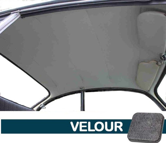 Original Style Headliner, W/Post Mat. - Velour