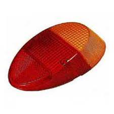 111-945-241DE VW Beetle Euro Taillight Lens - 1962-1967 Amber Top