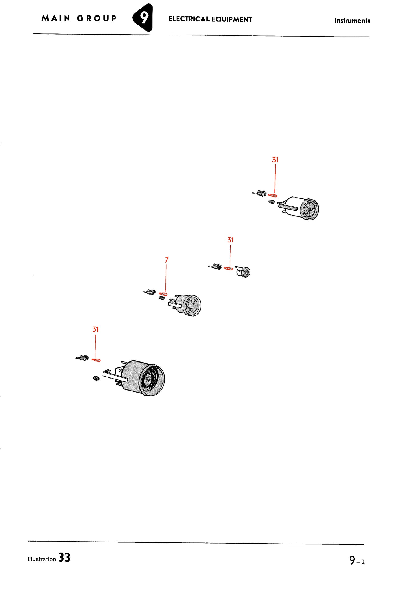12V DASH BULB  ALL GLASS (2721)