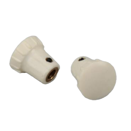 Bug 65-77, Ghia 60-74, Type 3 64-74 Pop-out Window Knob Ivory Each