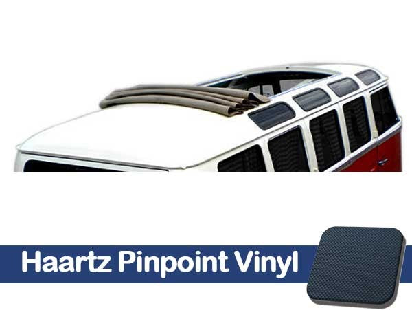 Sliding Rag Top Cover - Haartz Supreme Pinpoint Vinyl
