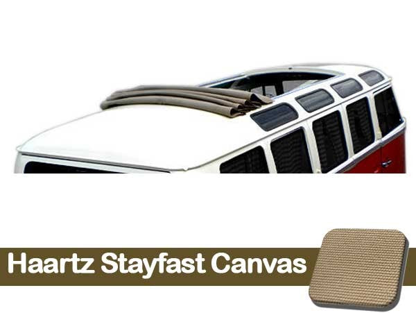 Sliding Rag Top Cover - Haartz Stayfast Canvas