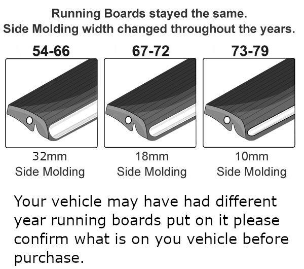 111-898-055K18 Running Board Mounting Hardware Kit - VW Beetle (1967-1972)