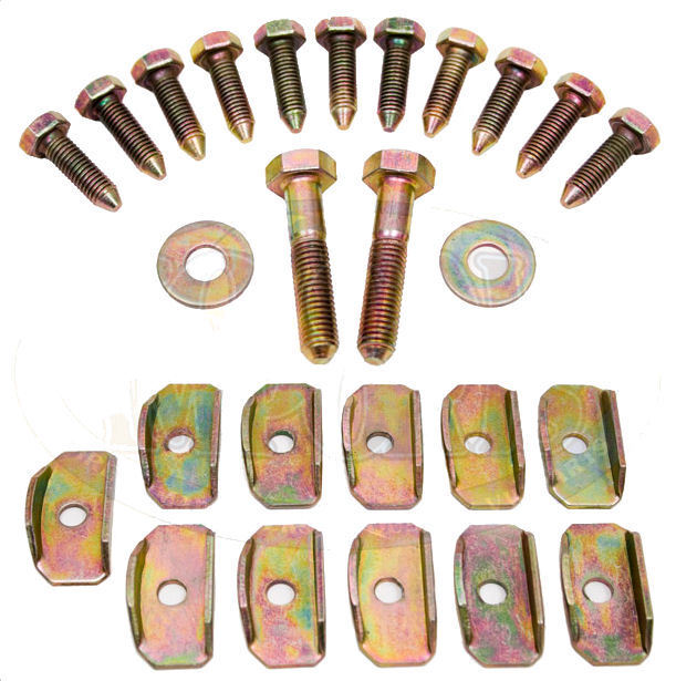Floor Pan Hardware Kit 1 Per Side Bug, Ghia, Thing, Type 3, Super Beetle