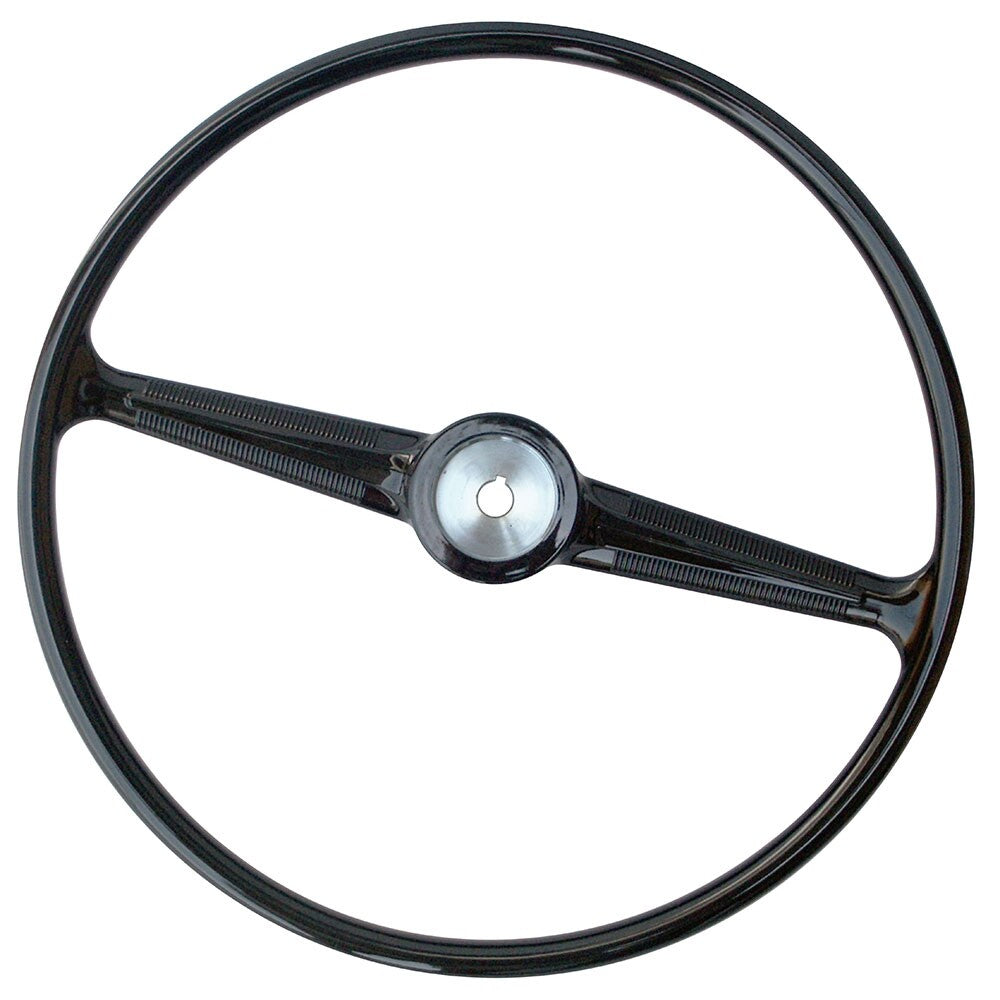 4834 - 17.5" Bus ^67 Vintage Steering Wheel Black