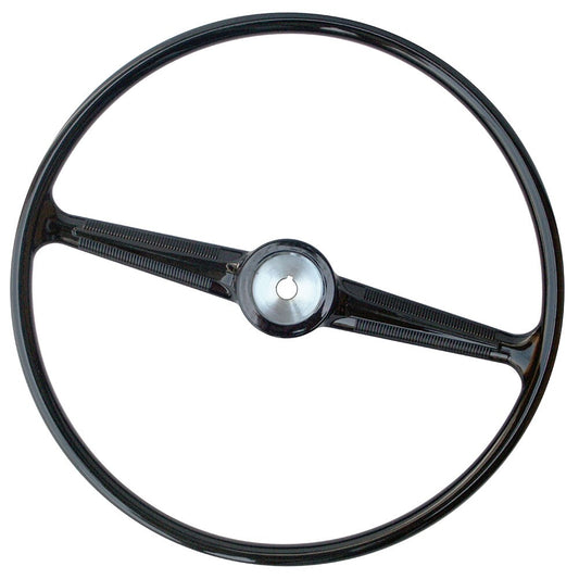 4834 - 17.5" Bus ^67 Vintage Steering Wheel Black