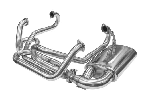 T1 Stainless Steel Side Flow 1 5/8” Exhaust (STOCK WIDTH ENGINE!)