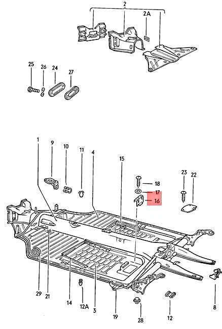 181-701-407 VW Thing Battery Hold Down Clamp - Type 181 Safari