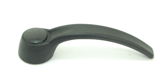 INSIDE SLIDING DOOR HANDLE WITH CAP BUS 68-79 BLACK