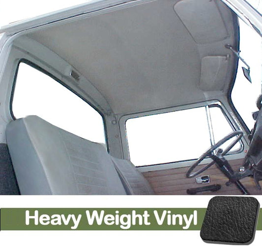 Original Style Headliner, W/Post Mat., (Double Cab) - Heavy Weight Vinyl