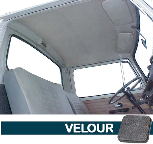 Original Style Headliner, W/Post Mat., (Double Cab) - Velour