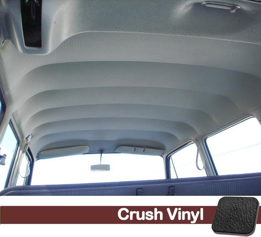 Type 3 Notchback 1961-1974 Original Style Headliner, W/Post Mat., W/Sunroof - Crush Vinyl