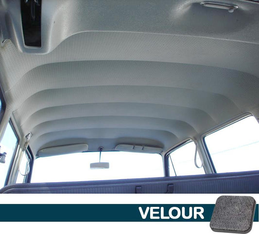 Original Style Headliner, W/Post Mat., W/Sunroof - Velour