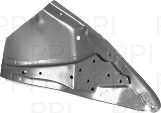 111-809-635 - VW Bug Rear Left Bumper Bracket Mount w/ Quarter