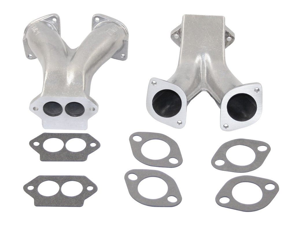 Intake Manifolds, EMPI 48/51EPC / Weber IDA Tall Style with Material for Porting