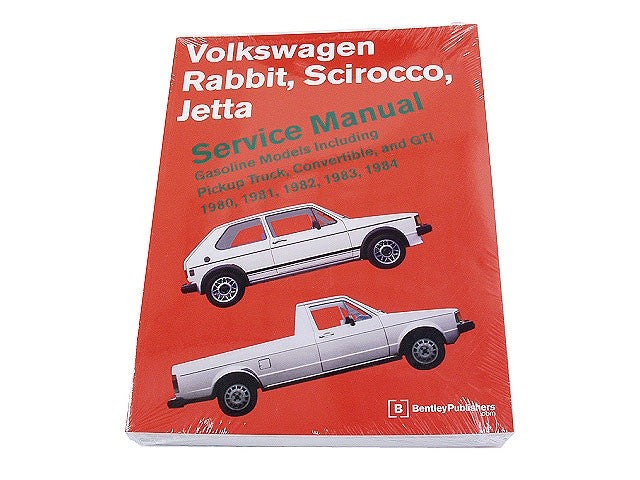 VW Rabbit, Scirocco, Jetta 1980-1984 Bentley Manual