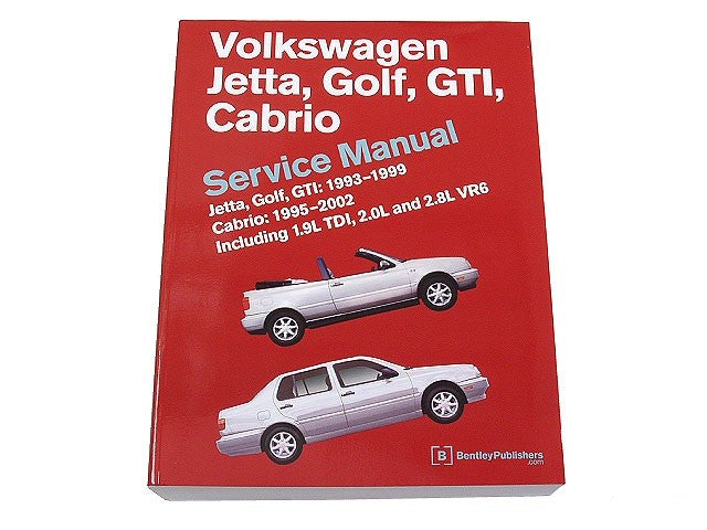 VW GTI, Golf, Jetta, Cabrio 1993-2002 Bentley Manual