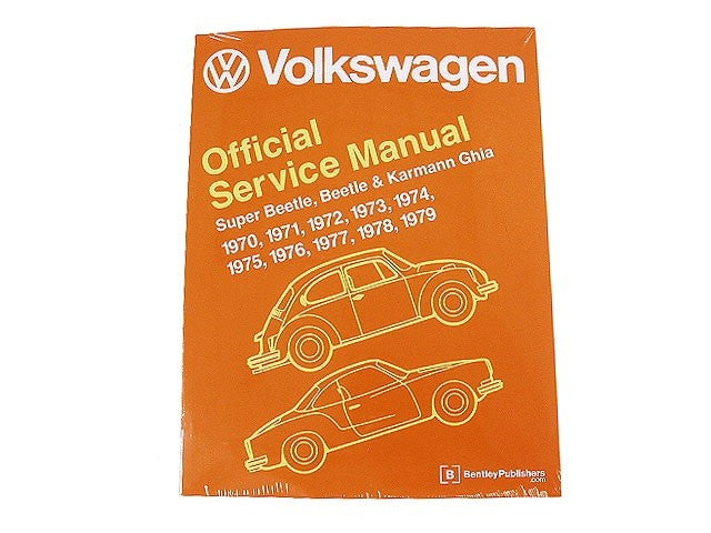 VW Bug, SB, Ghia 1970-1979 Bentley Repair Manual