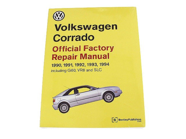 VW Corrado 1990-1994 Bentley Manual