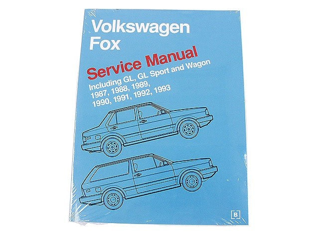 VW Fox 1987-1993 Bentley Manual