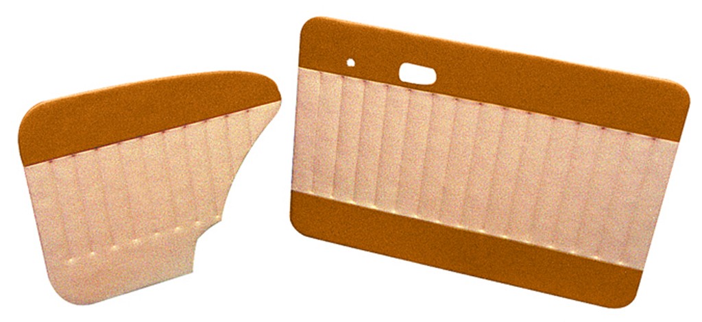 Two-Tone Vertical Panels No Pockets